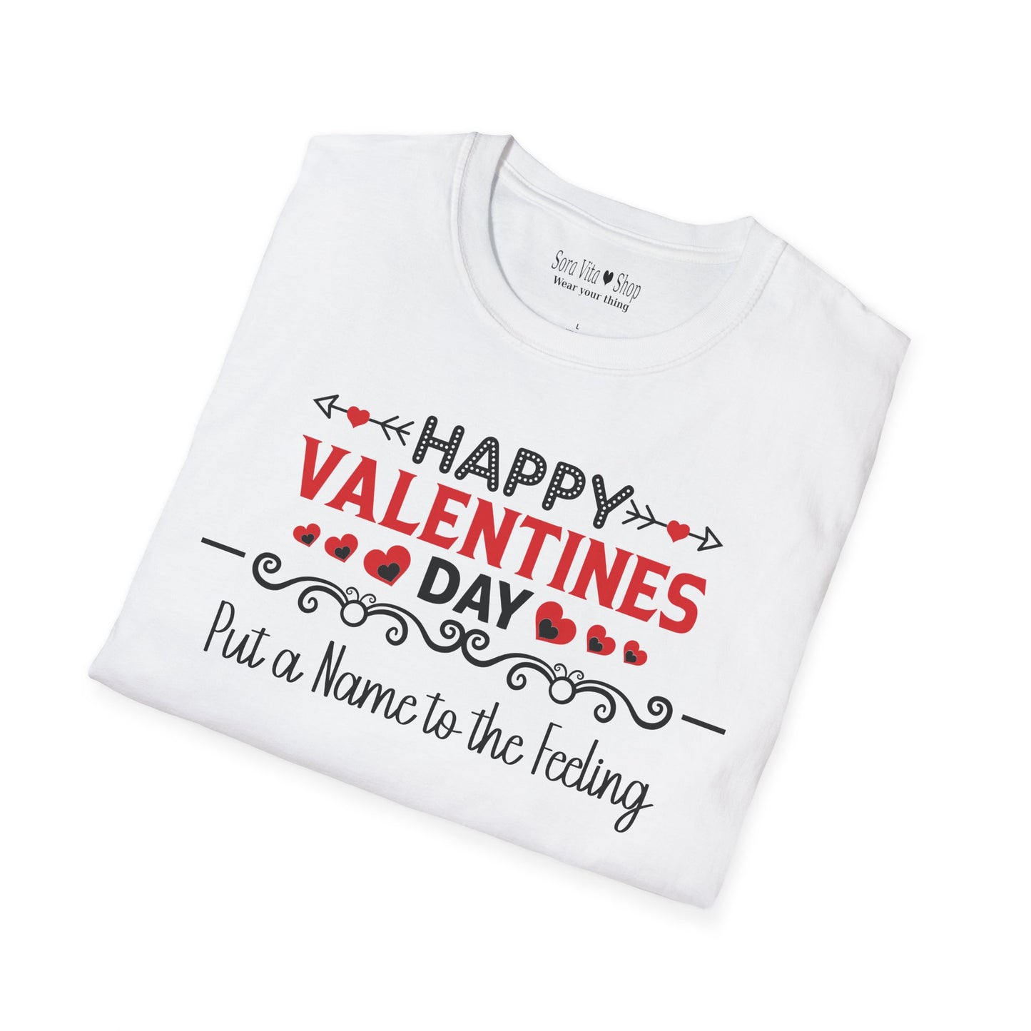 Personalized Happy Valentines Day Identity Tee