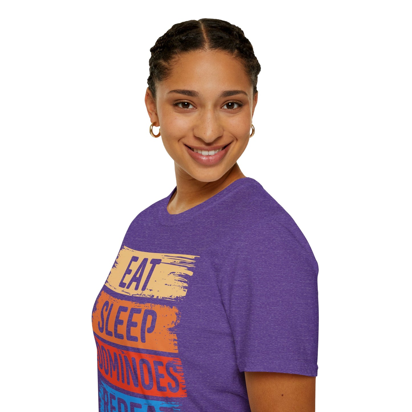 Eat Sleep Baseball Repeat T‑Shirt – Funny Baseball Lover Tee for Game Days, Players & Fans